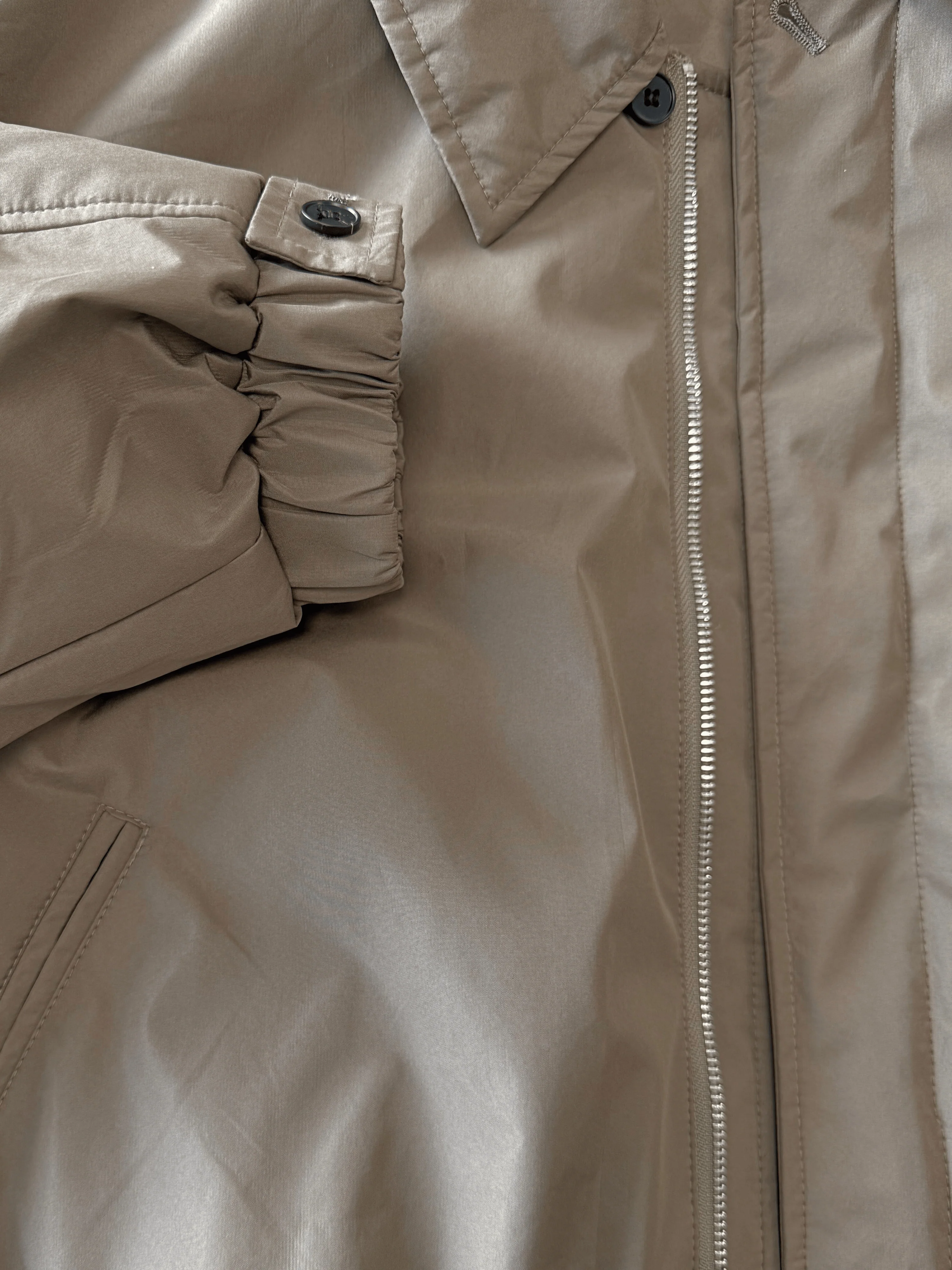 Rose bomber jacket | Khaki | Tall - Image 11
