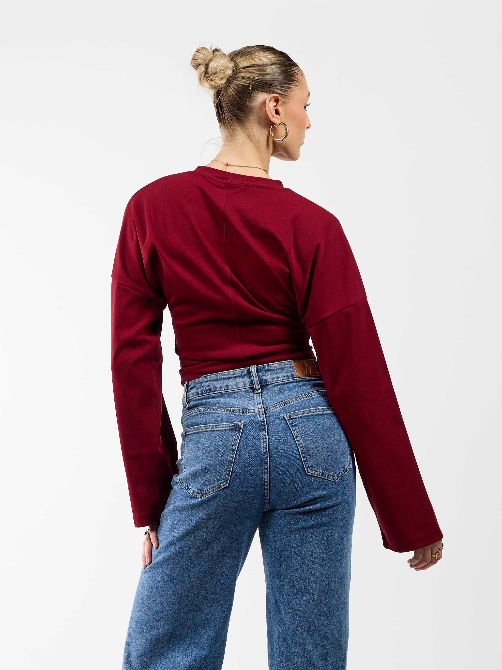 Sanna Tee | Rood | Tall - Image 4