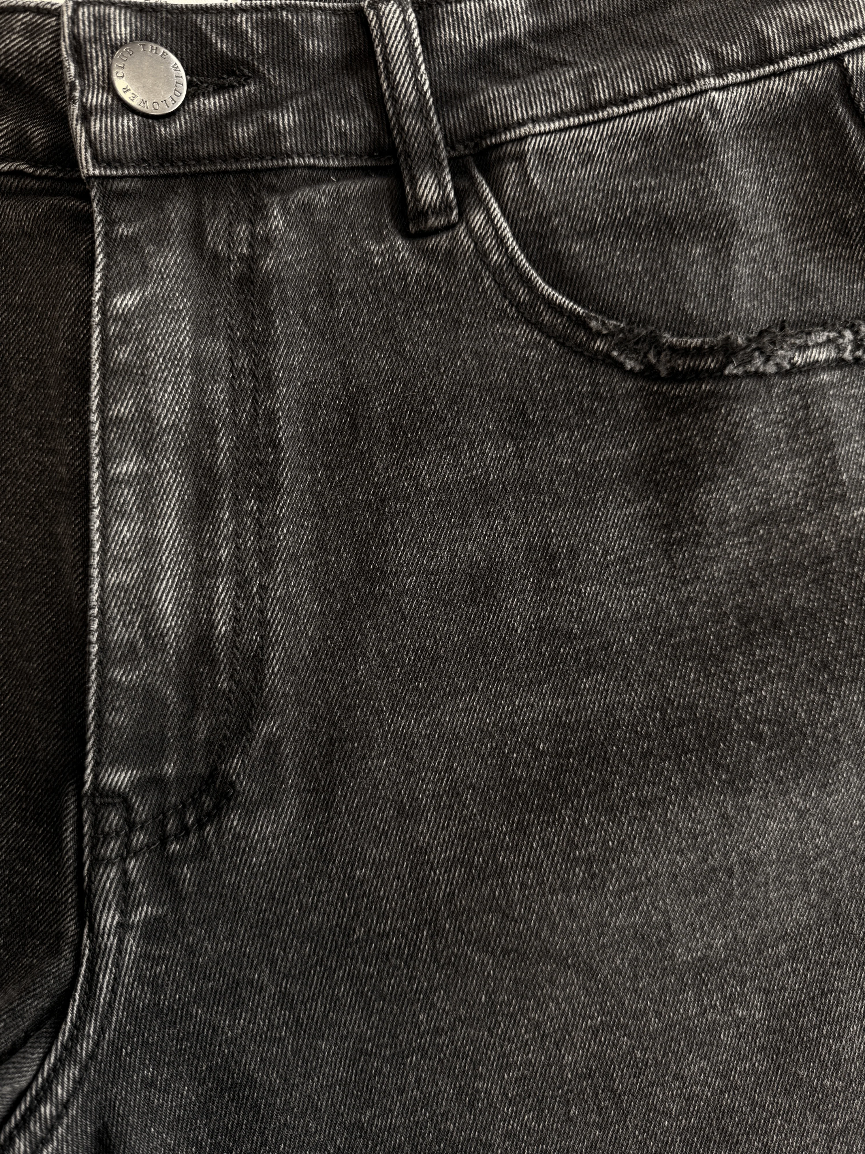 Sera | Denim Short | Grijs | Tall - Image 11
