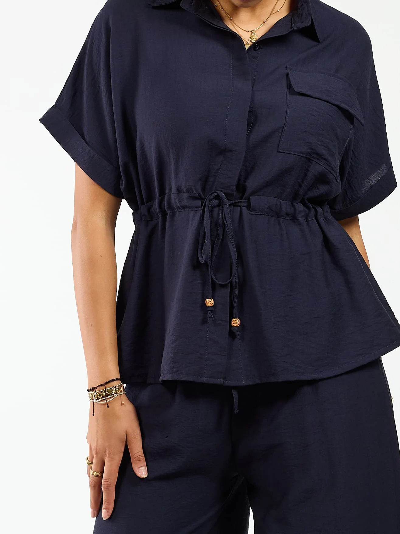 Steph top | Navy | Tall - Image 4