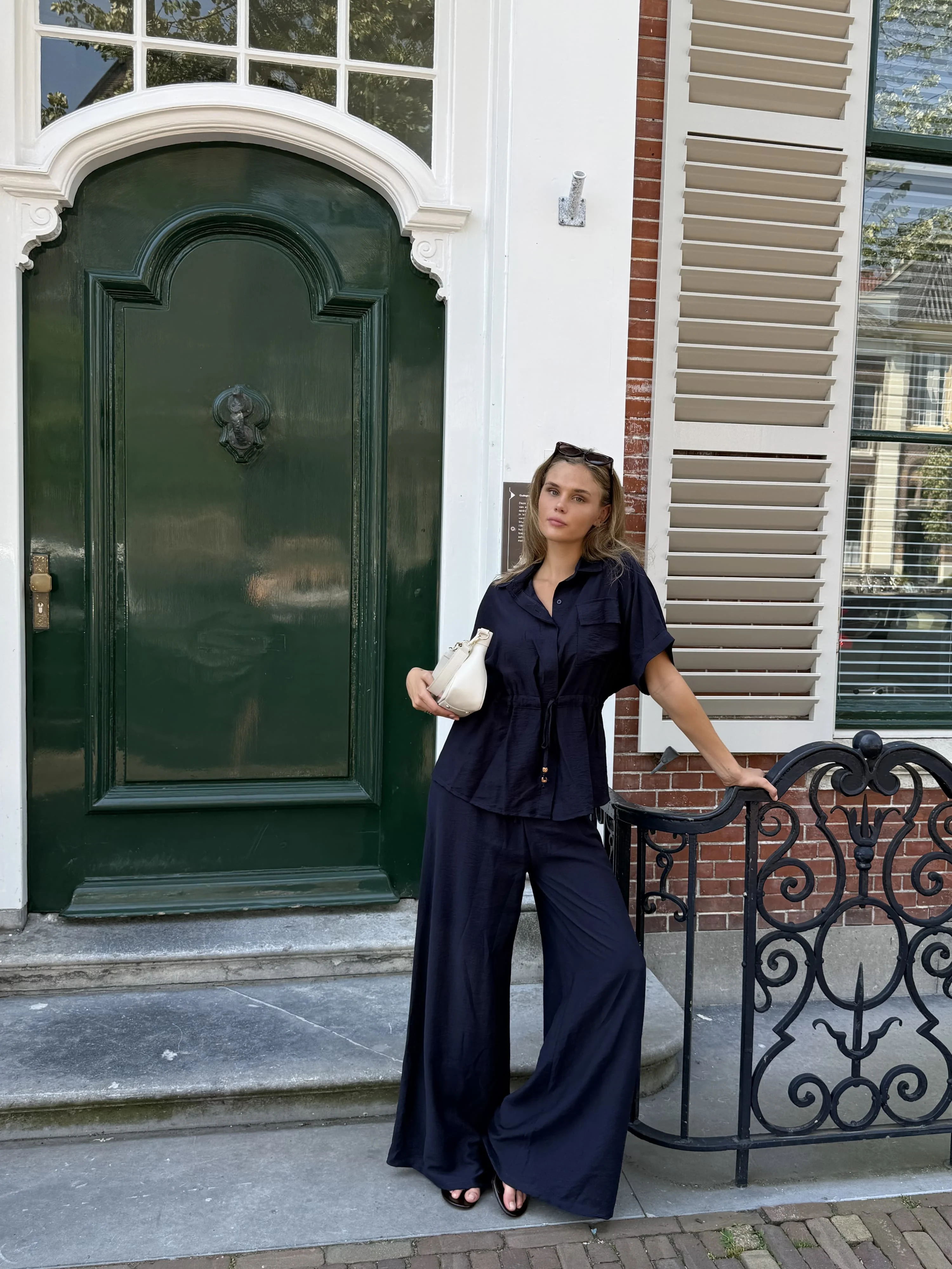 Steph top | Navy | Tall - Image 7
