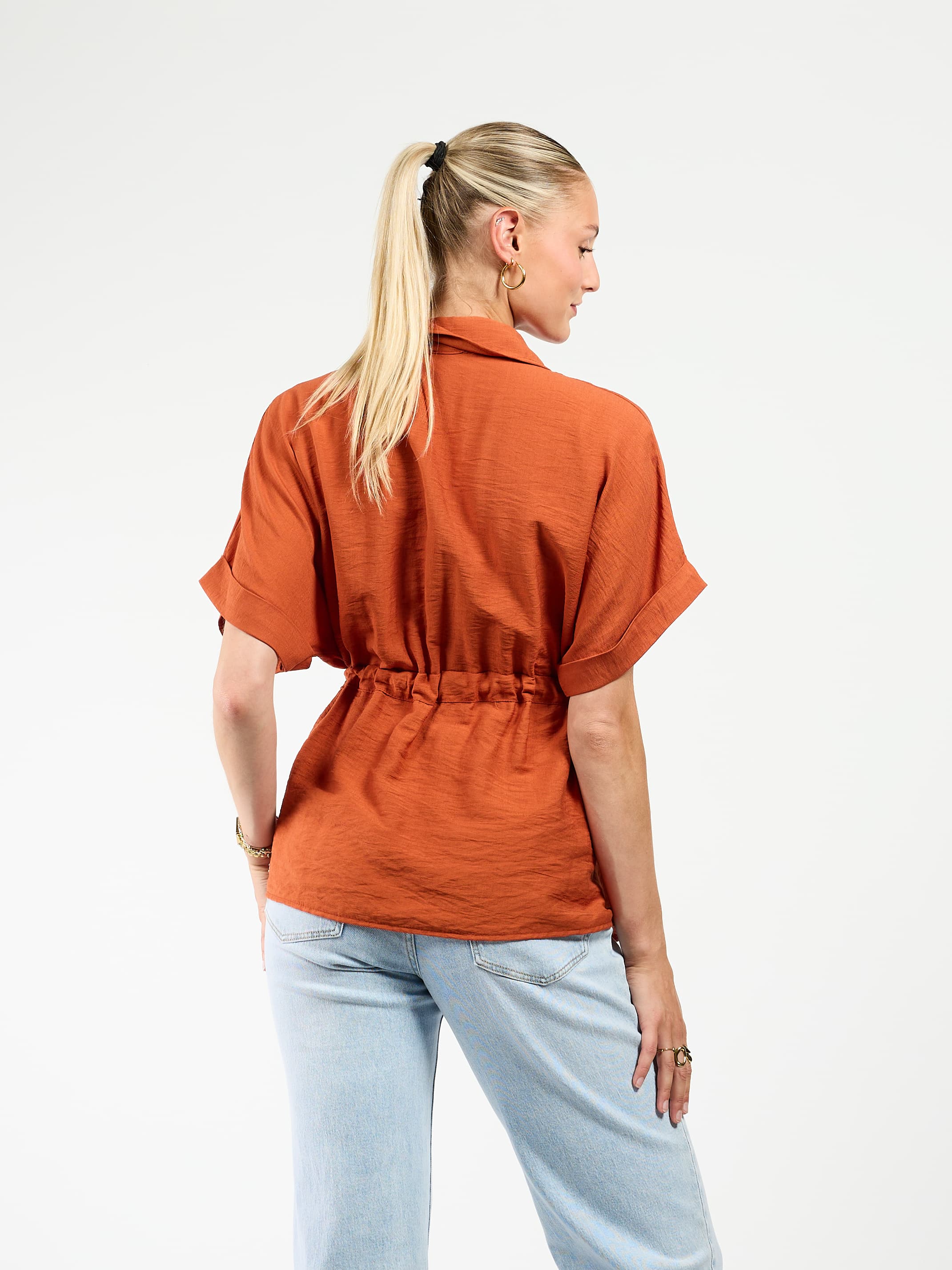 Steph top | Terracotta | Tall - Image 5