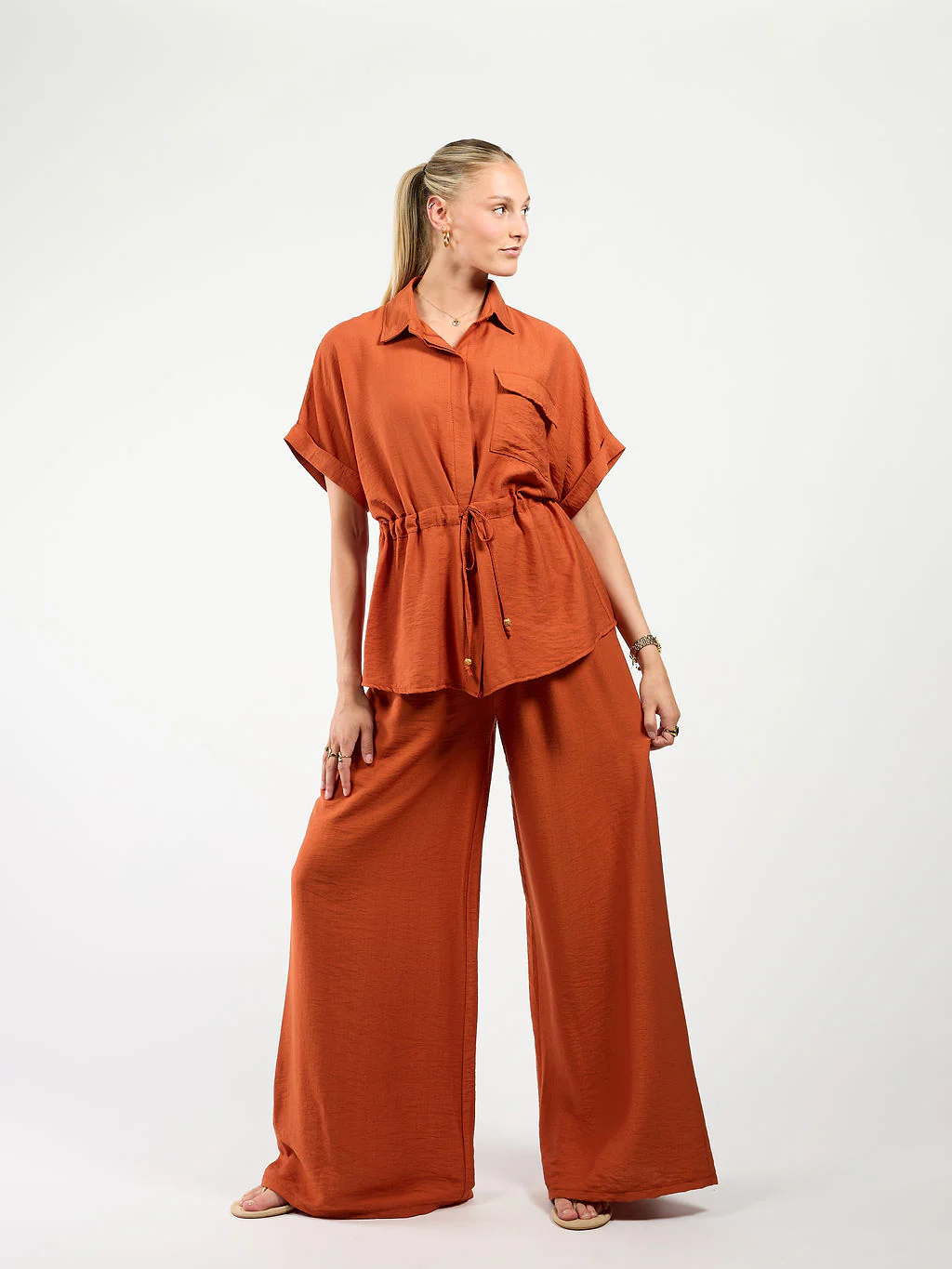 Steph top | Terracotta | Tall - Image 7