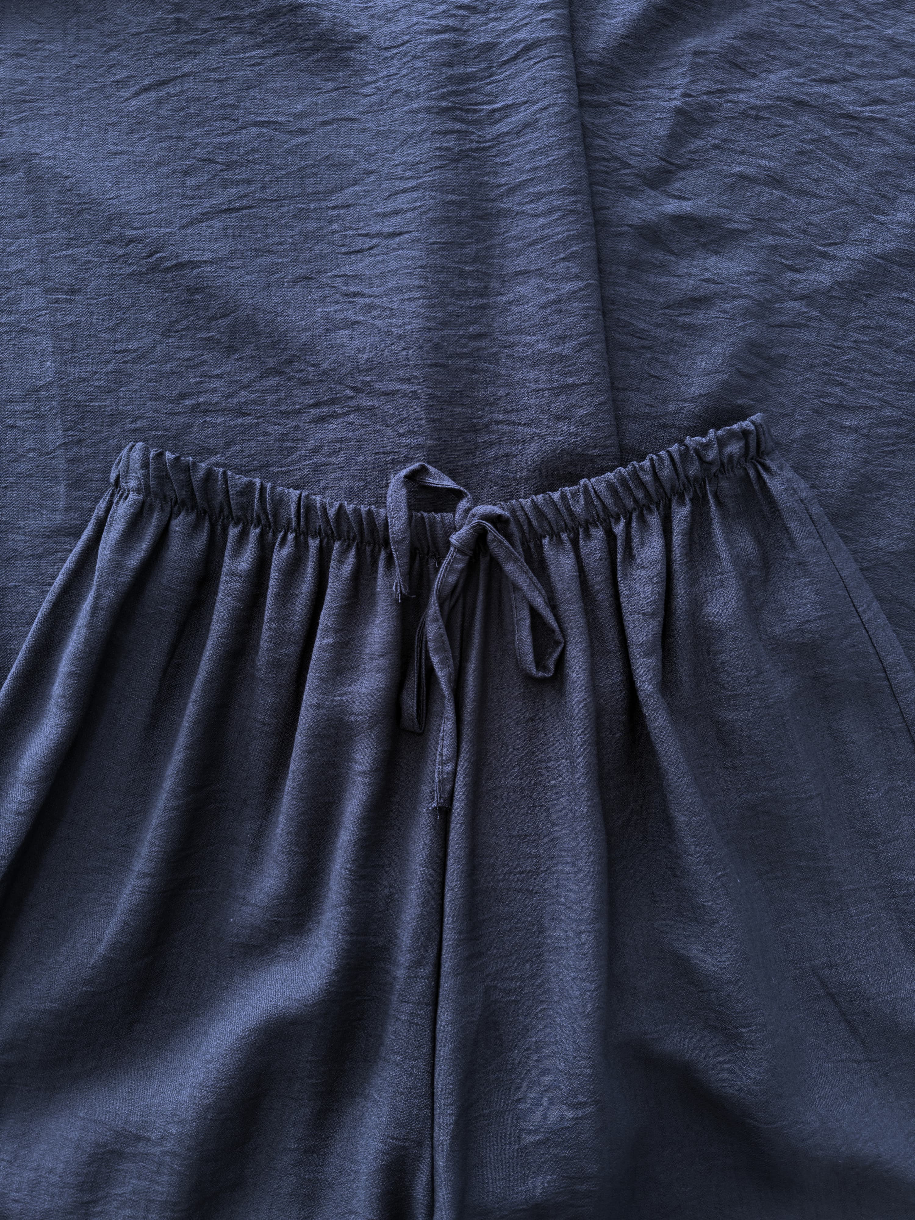 Steph | Wide leg pants | Navy | Tall - Image 9