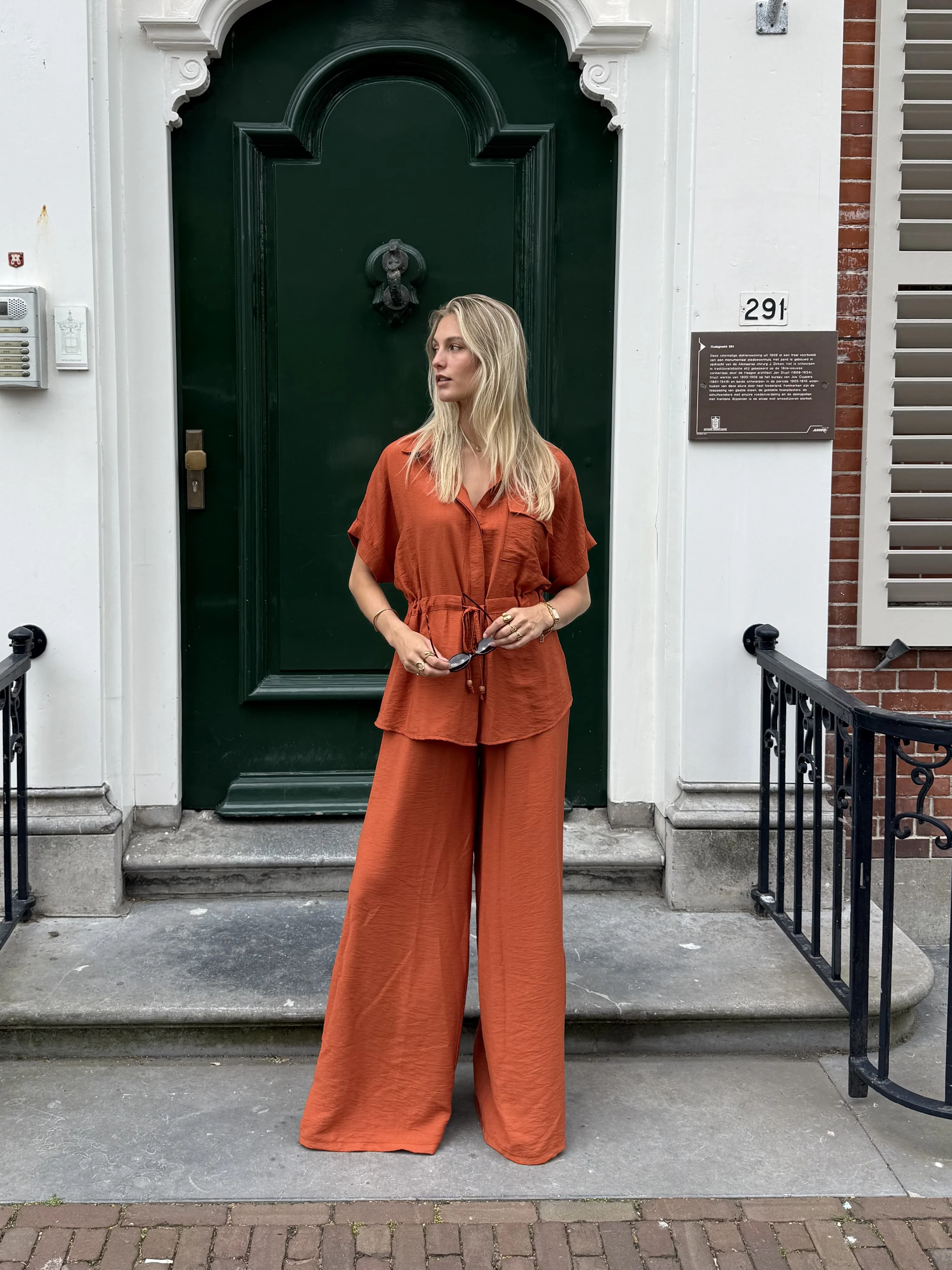 Steph top | Terracotta | Tall - Image 3