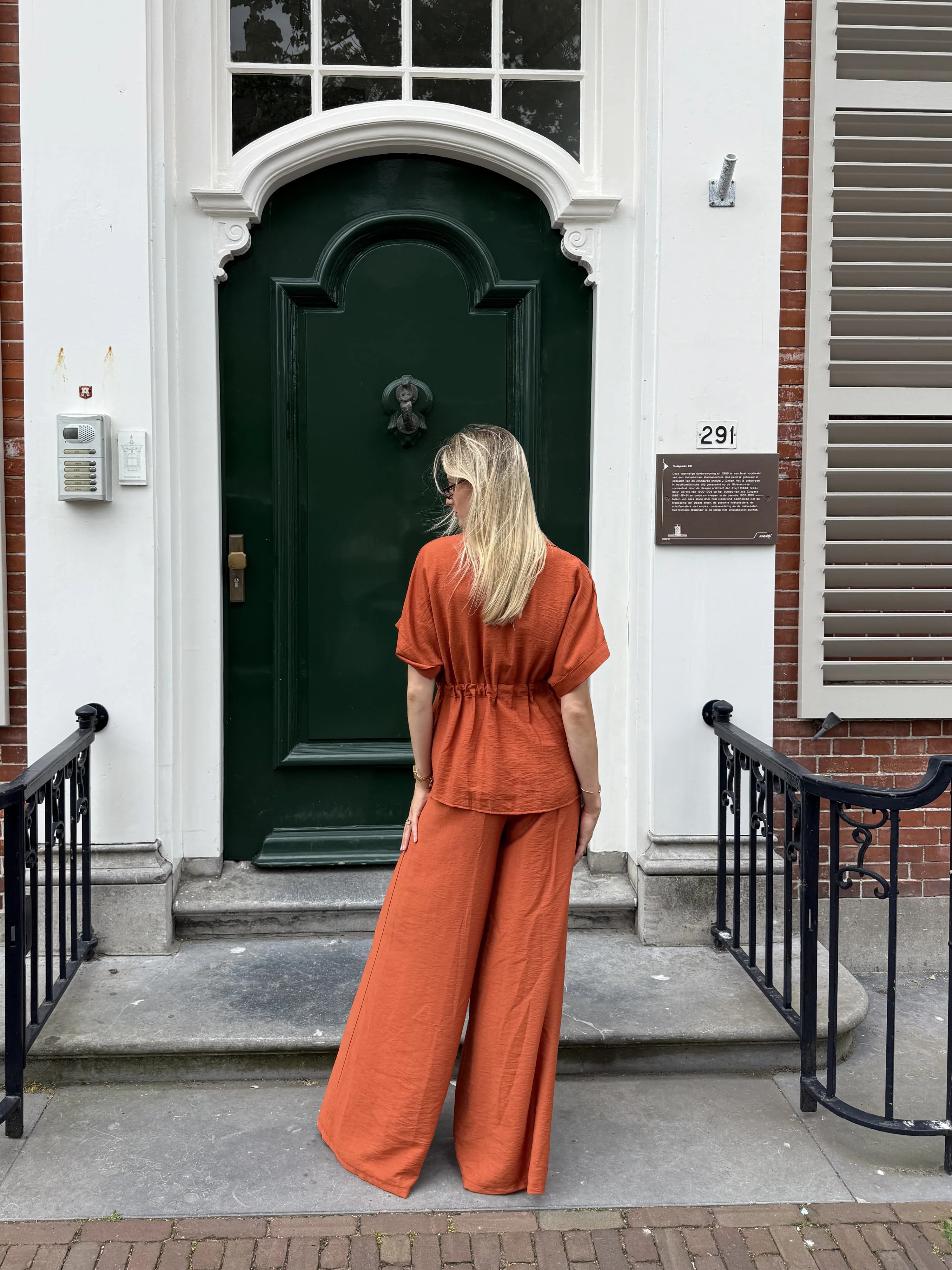 Steph top | Terracotta | Tall - Image 9