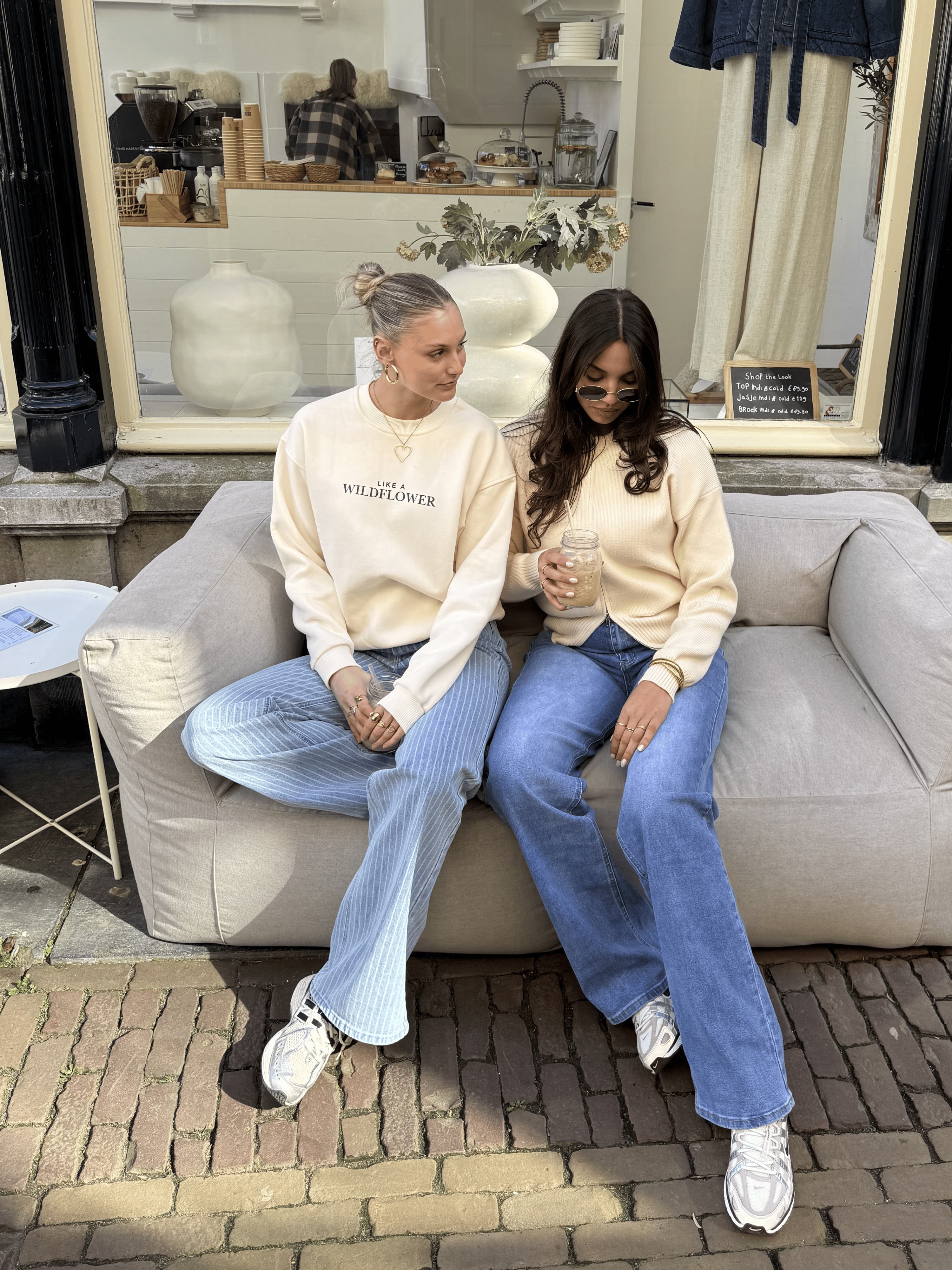 Sweater Like A Wildflower | Cream | Tall - Image 8