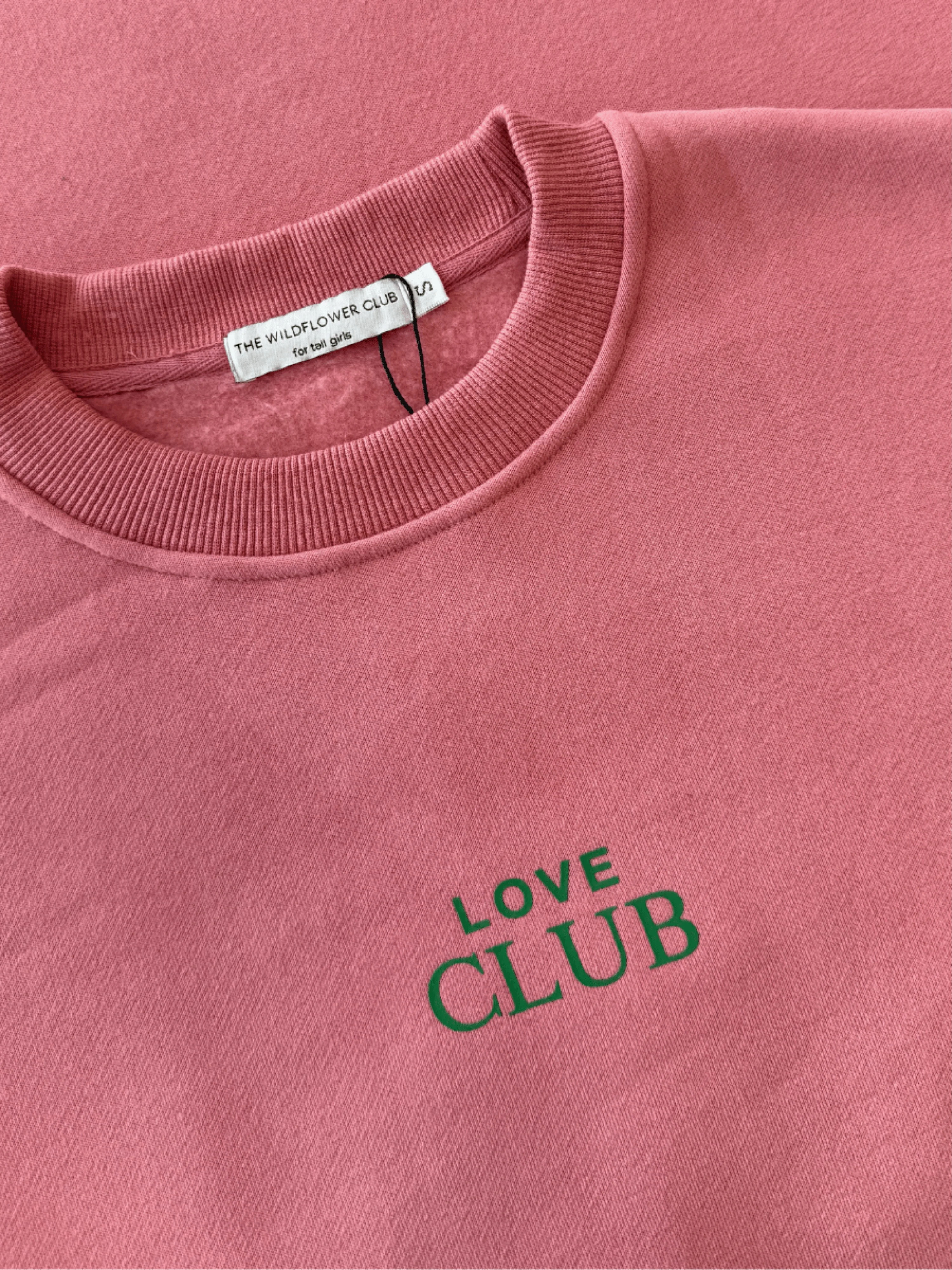 Sweater Love Club | Roze met groen | Tall - Image 10