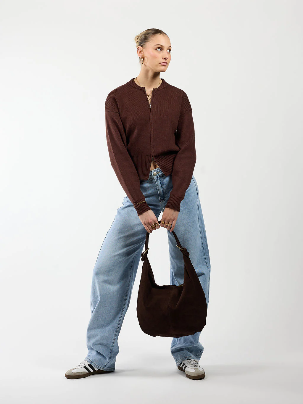 Tas Suez | Suede | Donkerbruin - Image 5