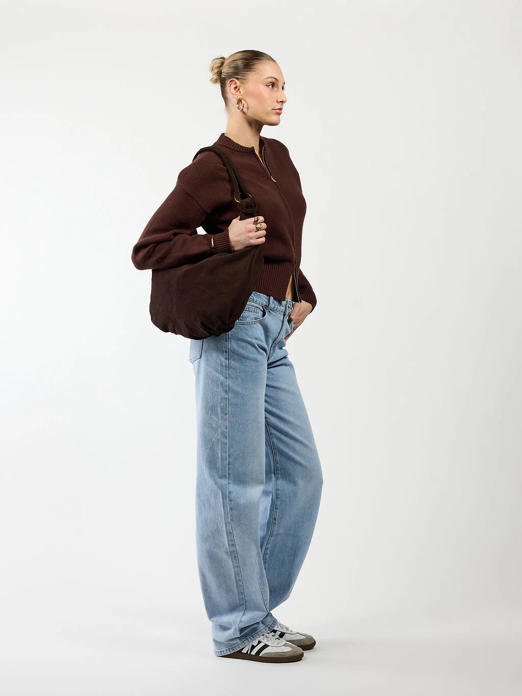 Tas Suez | Suede | Donkerbruin - Image 6