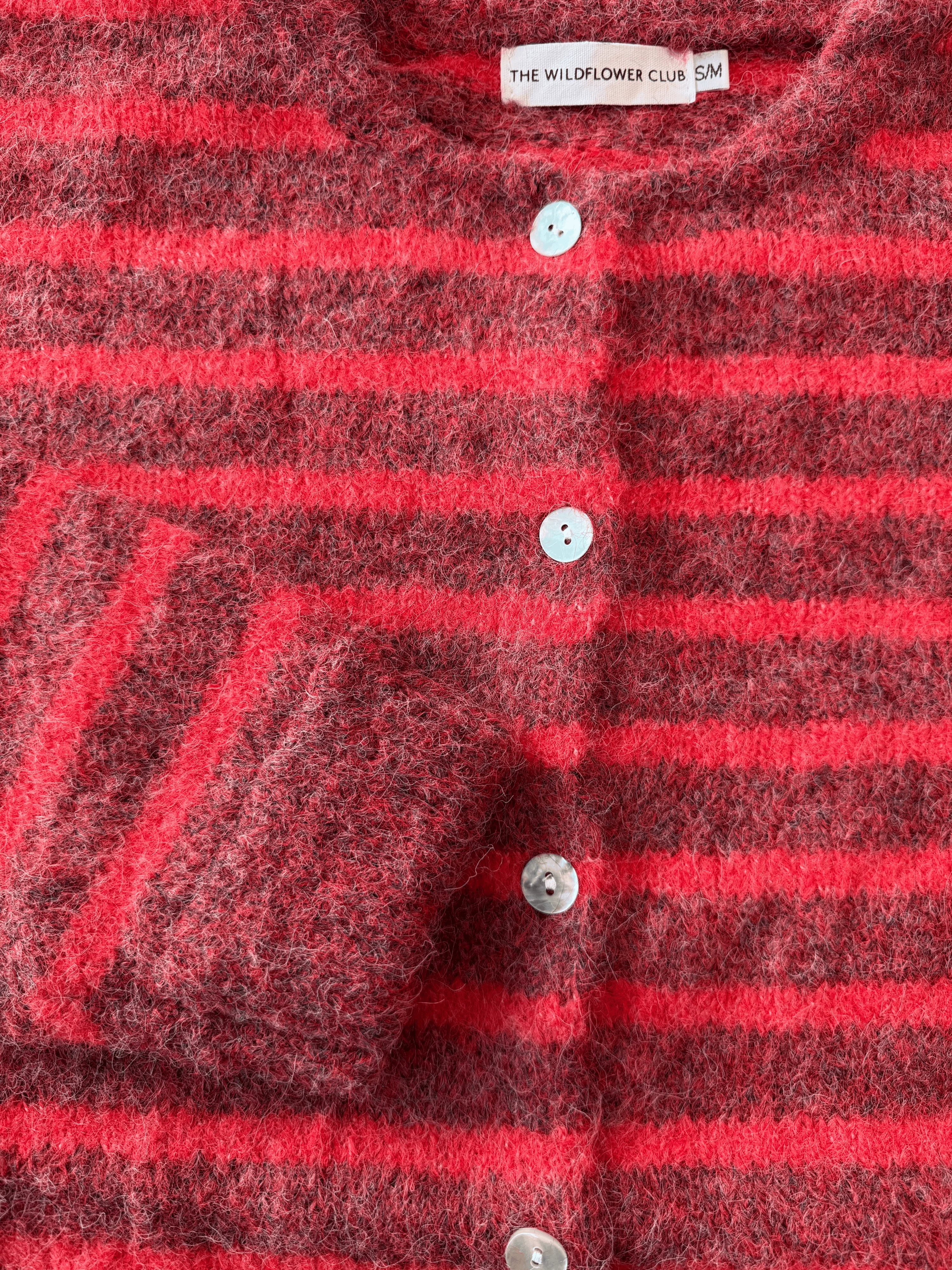 Vive Vest | Rood Bordeaux gestreept | Tall - Image 6