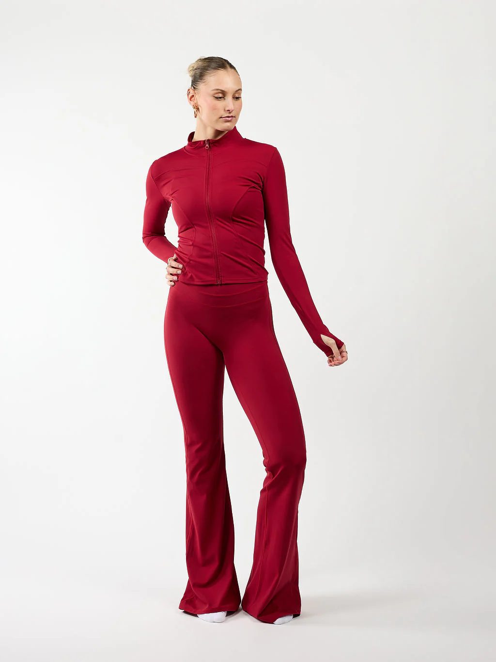 Zip Vest | Sport | Bordeaux | Tall - Image 5