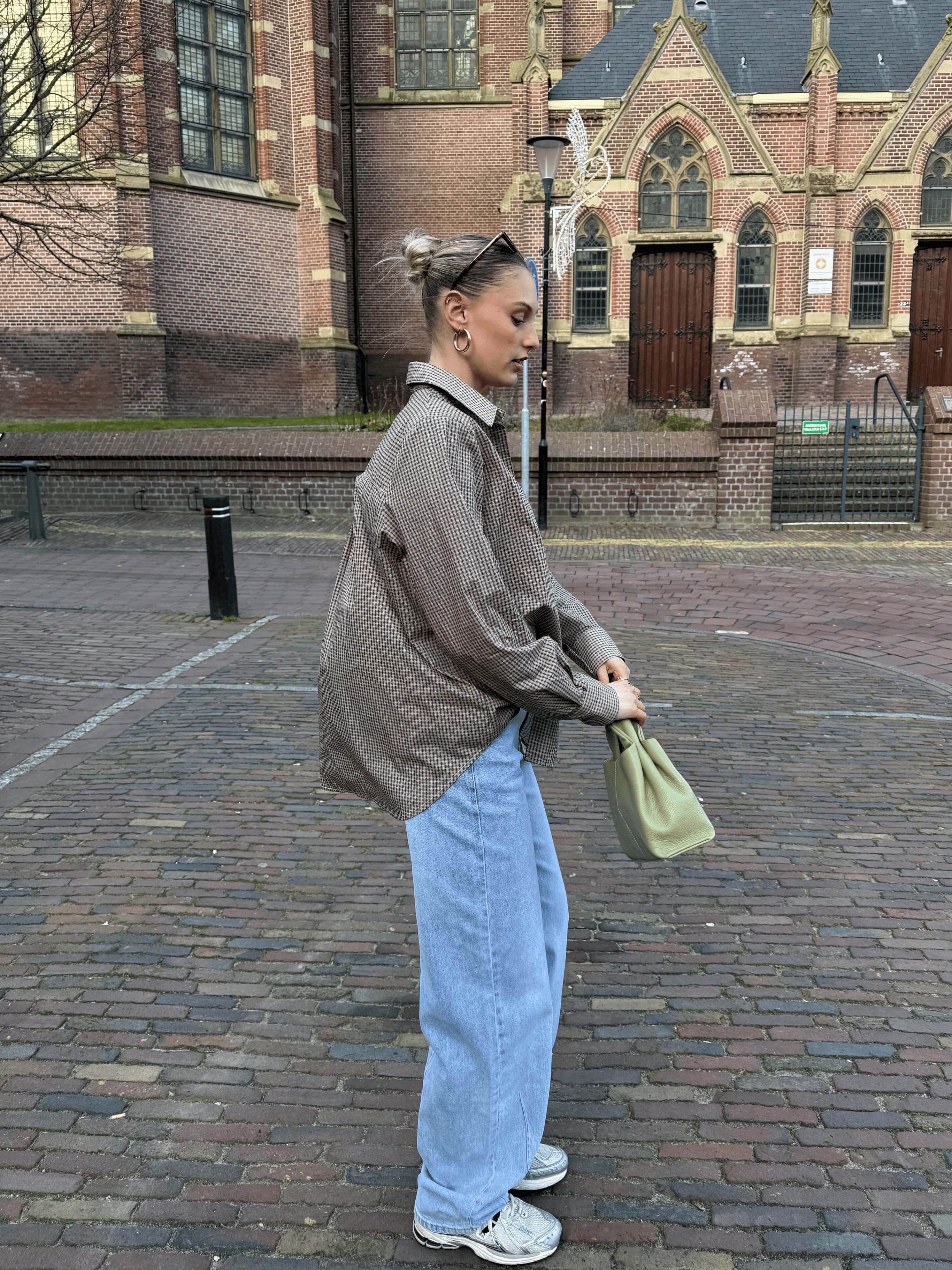 Zoey Barrel Jeans | Mid-waist | Blue | Stretch | Tall - Image 11