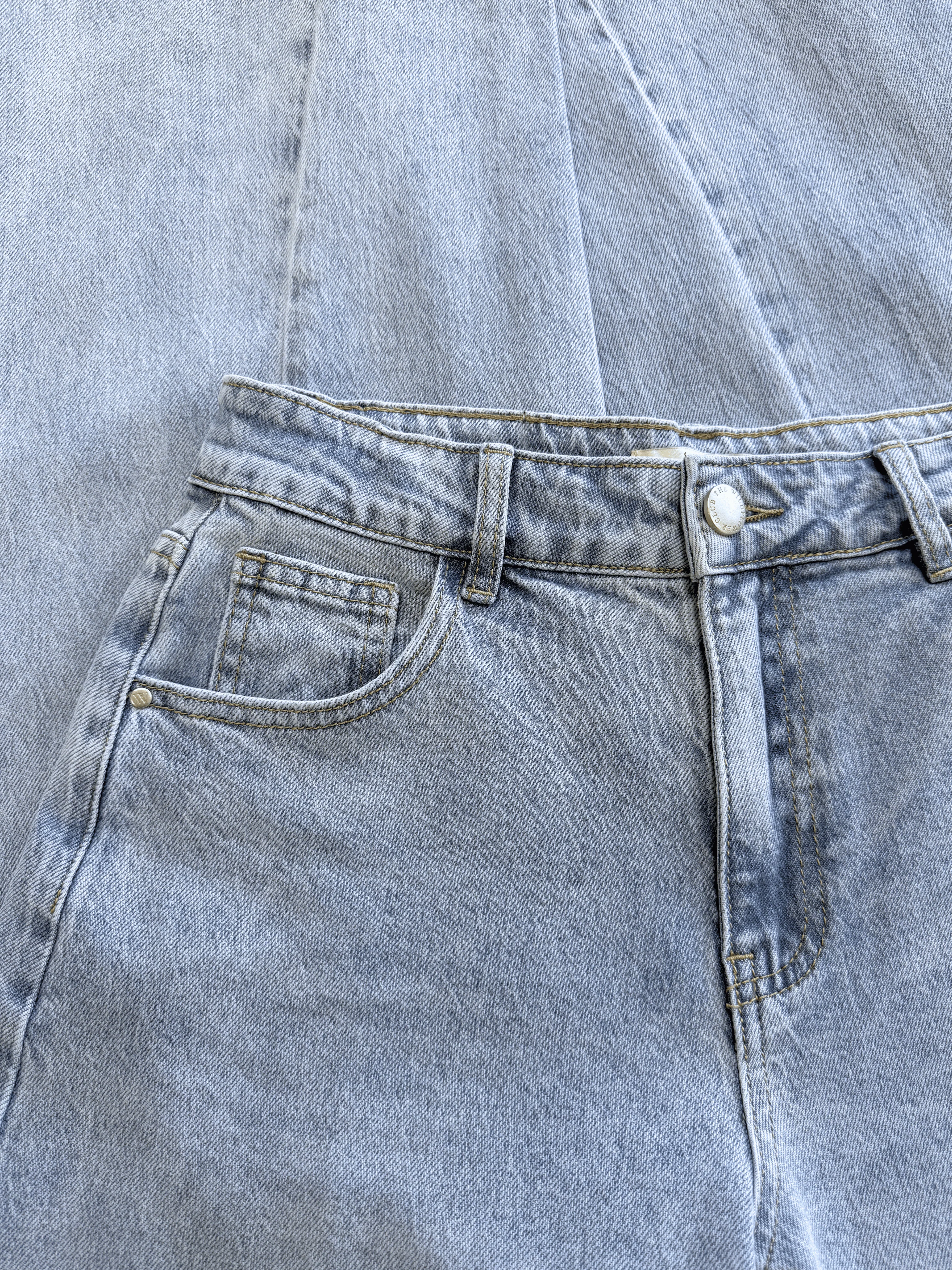 Zoey Barrel Jeans | Mid-waist | Blue | Stretch | Tall - Image 13
